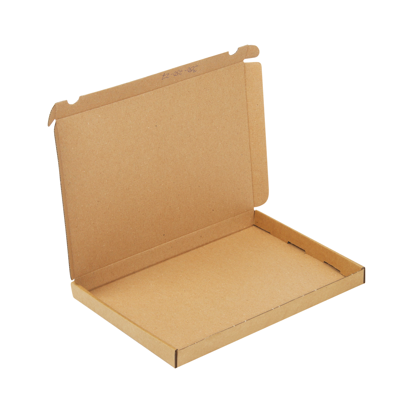 A4+ brievenbusdoos 350 x 250 x 28 mm - met klep