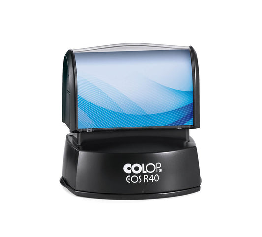 Tekststempel Colop EOS R 40 met stempelplaat