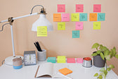 Memoblok Post-it 2030 76x76mm kubus ultra assorti - afbeelding 6