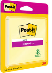 Memoblok Post-it 6920 Super Sticky 76x76mm geel - afbeelding 5