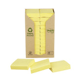 Memoblok Post-it 653 38x51mm recycled geel - afbeelding 6
