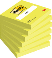 Memoblok Post-it 654 76x76mm neon groen - afbeelding 3