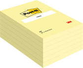 Memoblok Post-it 659 102x152mm geel - afbeelding 3