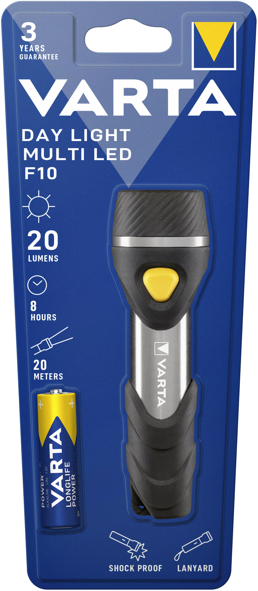 Zaklamp Varta multi led day light F10