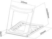 Laptopstandaard Neomounts NSLS075 zwart - afbeelding 2