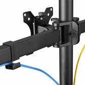 Monitorarm Neomounts D550D3 10 27 inch zwart - afbeelding 5