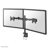 Monitorarm Neomounts D960D 2x 10 27 inch klem zw - afbeelding 4