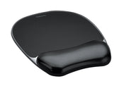 Muismat polssteun Fellowes Crystals gel tr zw