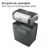 Papiervernietiger Rexel Momentum X406 4x28mm - afbeelding 5