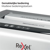 Papiervernietiger Rexel Momentum X312 5x42mm - afbeelding 6