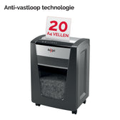 Papiervernietiger Rexel Momentum X420 4x40mm - afbeelding 4