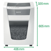 Papiervernietiger Leitz IQ Office Pro 2x15mm - afbeelding 4
