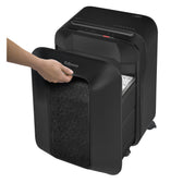 Papiervernietiger Fellowes LX201 2x12mm zwart - afbeelding 2