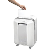 Papiervernietiger Fellowes LX201 2x12mm wit - afbeelding 3