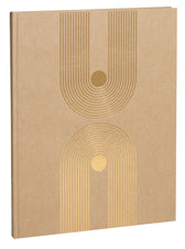 Gastenboek Exacompta Graphik 270x220 blanco kraft - afbeelding 4