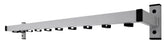 Kapstok wand Vepabins 650088 safe met 10 haken