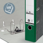 Ordner Leitz 1080 180° 80mm karton A4 groen - afbeelding 2
