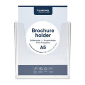 Folderhouder Europel wand A5 transparant - afbeelding 2