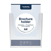 Folderhouder Europel wand A4 transparant - afbeelding 2