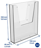 Folderhouder Europel wand A4 transparant - afbeelding 5