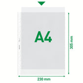 Showtas Leitz Premium 0.10mm PP A4 transparant - afbeelding 5