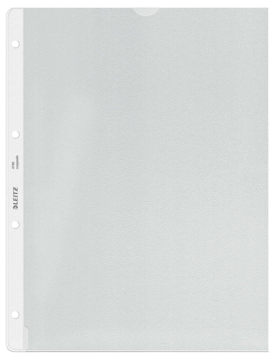 Showtas Leitz Premium uitsnede PP A4 transparant