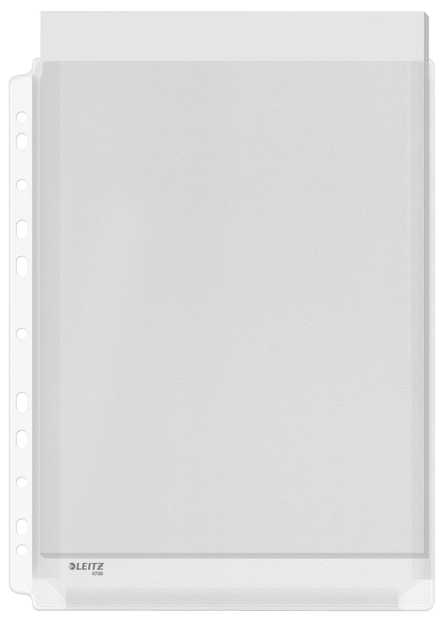 Showtas Leitz Premium PVC expansievouw glashelder