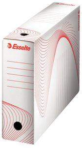 Archiefdoos Esselte Boxycolor 80mm 352x250mm wit - afbeelding 2