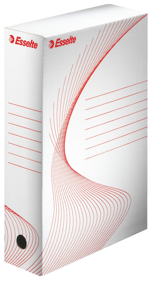 Archiefdoos Esselte Boxy 80mm  250x352mm wit