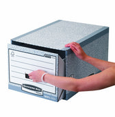 Archieflade Bankers Box A4 System A4 grijs - afbeelding 2
