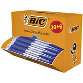 Balpen Bic Atlantis classic grip clic M blauw - afbeelding 5