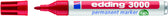 Viltstift edding 3000 rond 1.5-3mm rood