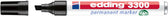 Viltstift edding 3300 schuin 1-5mm zwart - afbeelding 5