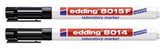 Viltstift edding 8014  lab rond 1mm zwart - afbeelding 2