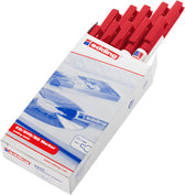 CD marker edding 8400 rond 0.5-1mm rood - afbeelding 7