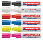 Krijtstift edding 4090 window blok 4-15mm zwart - afbeelding 6