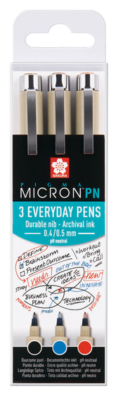 Fineliner Sakura Pigma micron pn 0.4mm ass