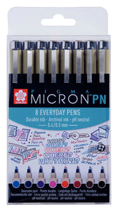 Fineliner Sakura Pigma micron 0.4mm ass