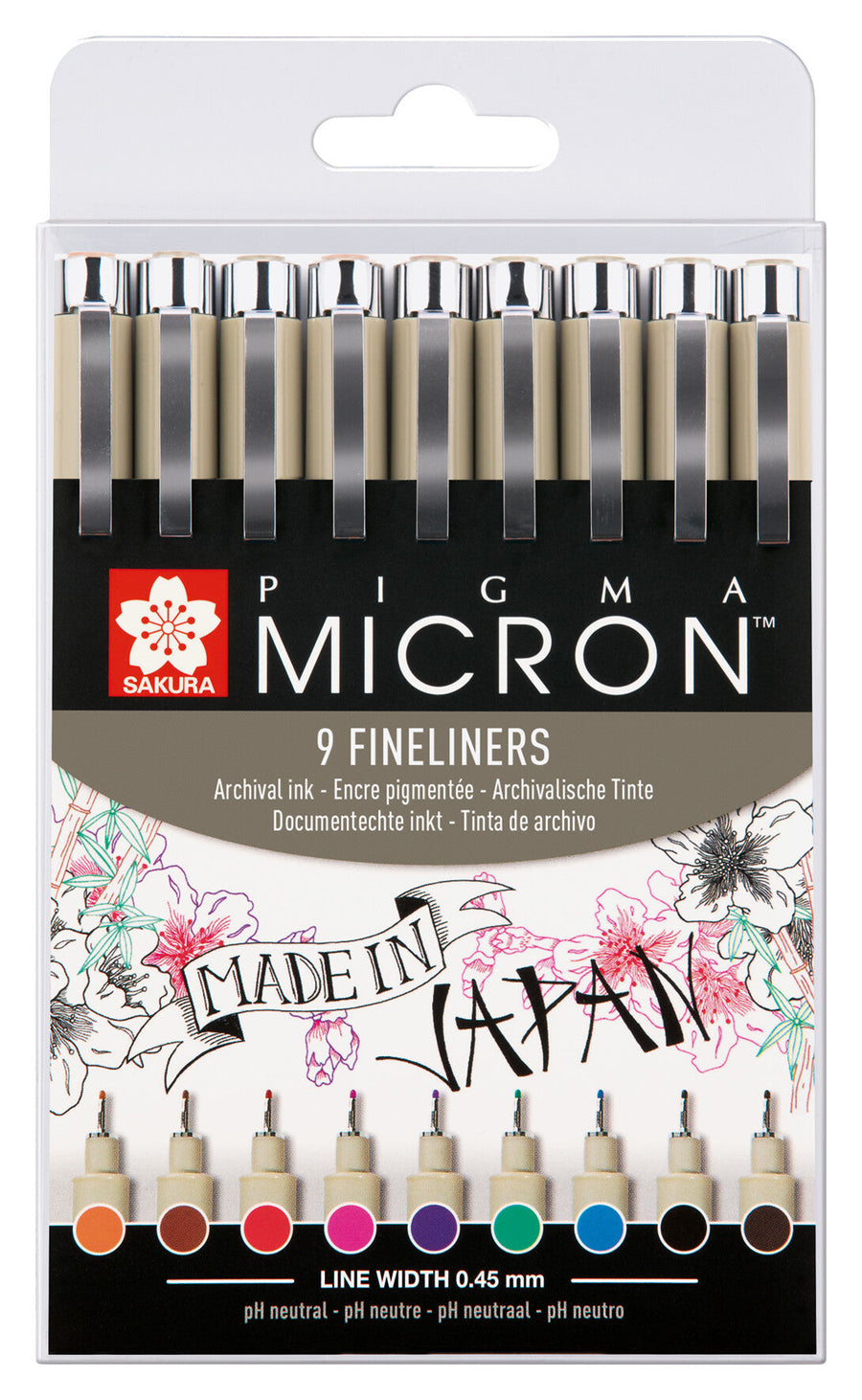 FINELINER SAKURA PIGMA MICRON ASS KLEUR