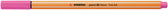 Fineliner STABILO point 88/056 F neon roze - afbeelding 2