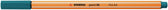 Fineliner STABILO point 88/51 F turquoiseblauw - afbeelding 2