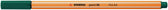 Fineliner STABILO point 88/53 F turquoisegroen - afbeelding 2