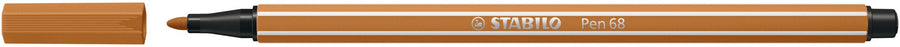 Viltstift STABILO Pen 68/89 M donker oker
