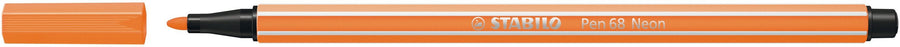 Viltstift STABILO Pen 68/054 M neon oranje