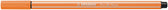 Viltstift STABILO Pen 68/054 M neon oranje - afbeelding 2