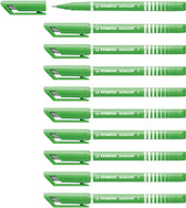 Fineliner STABILO Sensor 189/43 F lichtgroen - afbeelding 5