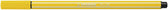 Viltstift STABILO Pen 68/24 M citroengeel - afbeelding 2