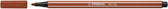 Viltstift STABILO Pen 68/38 M roodkrijt