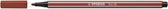 Viltstift STABILO Pen 68/75 M sienna