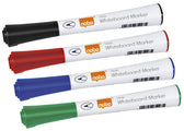 Whiteboardmarker Nobo glide rond 1mm ass - afbeelding 3
